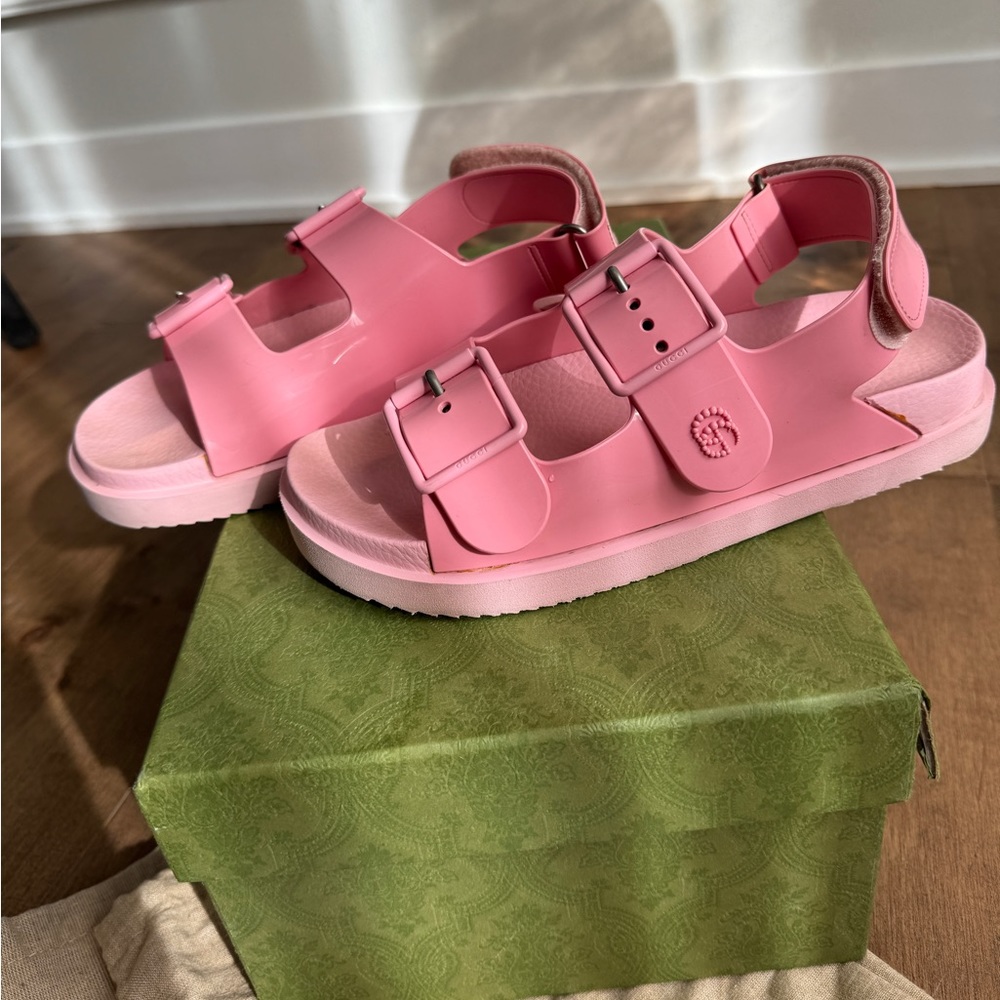 Gucci GG Rubber Sandals